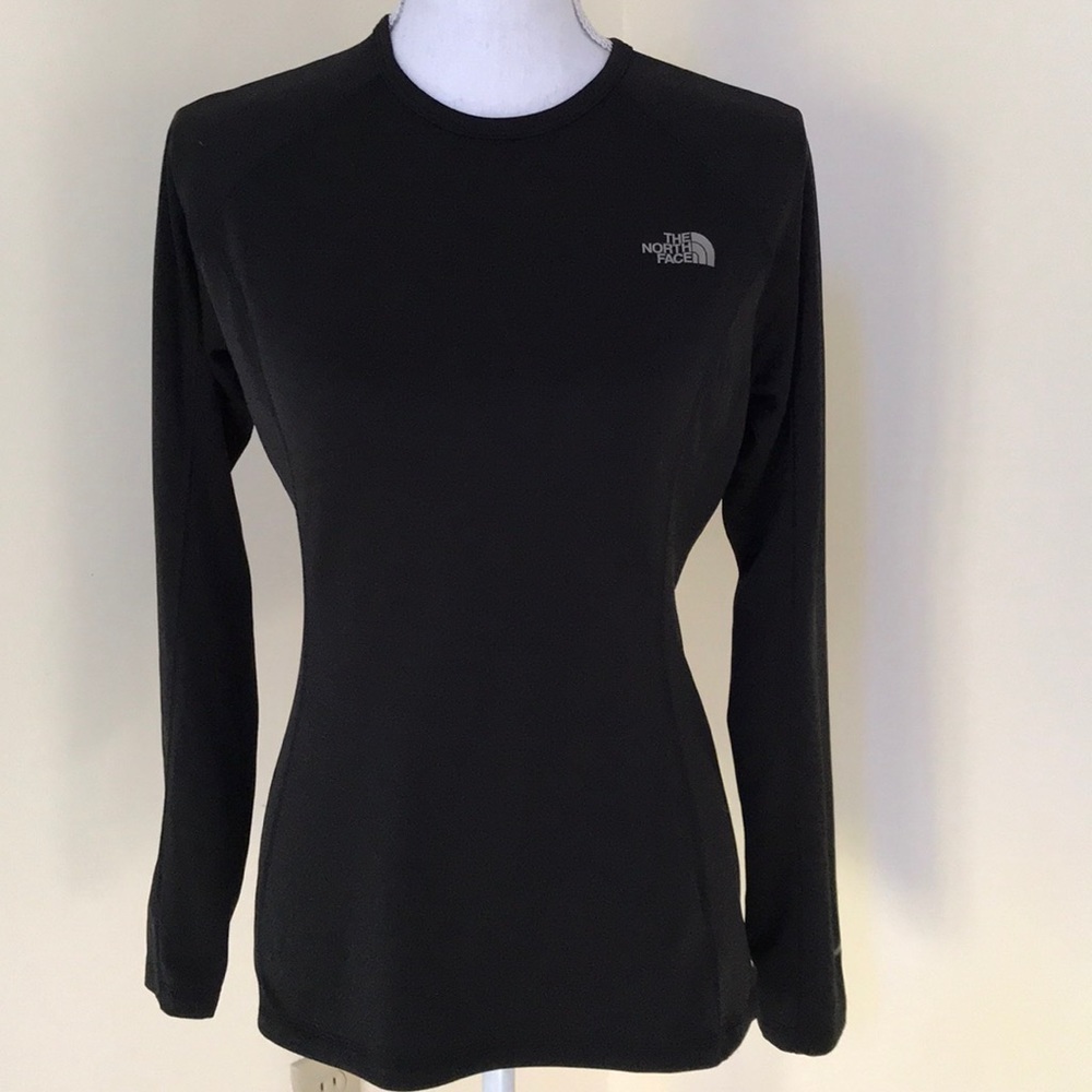 THE NORTH FACE Size M Black Long Sleeve tee